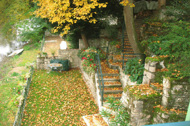 Terrasse en automne